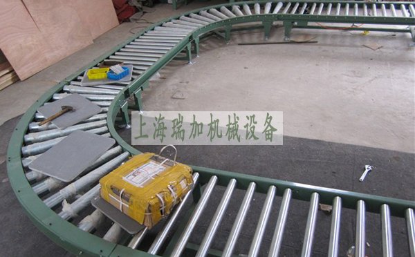 轉(zhuǎn)彎滾筒輸送機